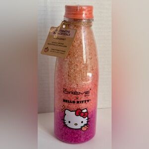 NWT The Crème Shop x Hello Kitty Peach Sunset Bath Crystals
